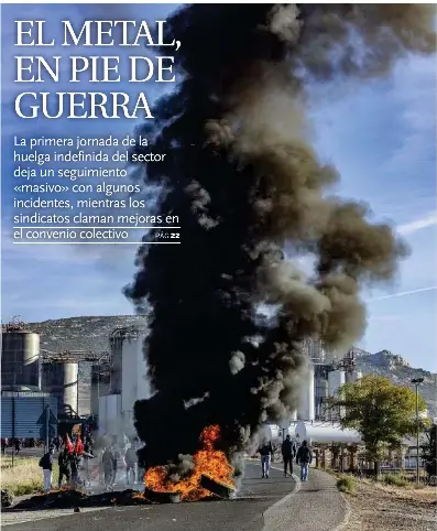 EL METAL, EN PIE DE GUERRA