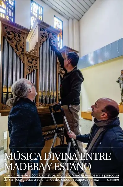 MÚSICA DIVINA ENTRE MADERA Y ESTAÑO