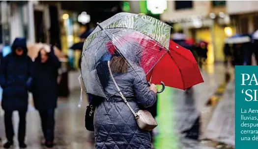 PARAGUAS ‘SINE DIE’