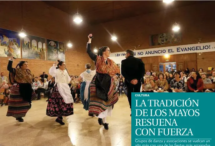 LA TRADICIÓN DE LOS MAYOS RESUENA CON FUERZA