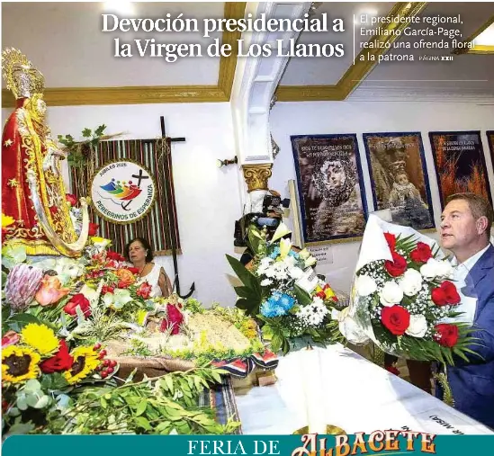 DEVOCIÓN PRESIDENCIAL A LA VIRGEN DE LOS LLANOS