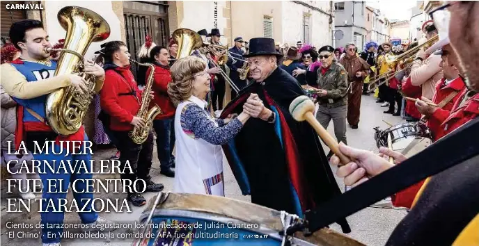 LA MUJER CARNAVALERA FUE EL CENTRO EN TARAZONA