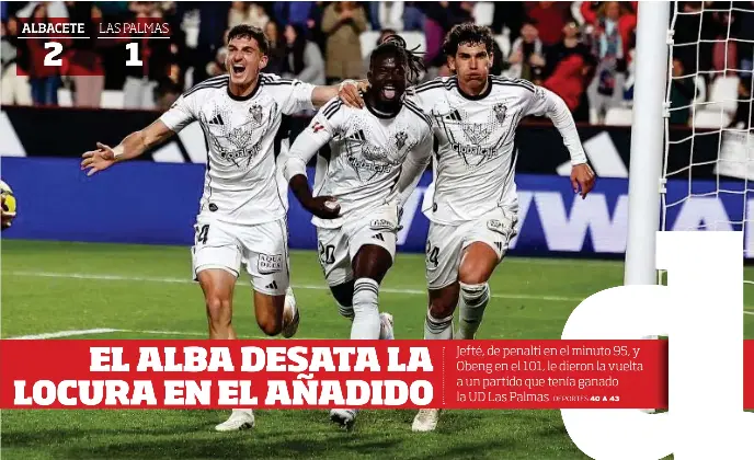 EL ALBA DESATA LA LOCURA EN EL AÑADIDO