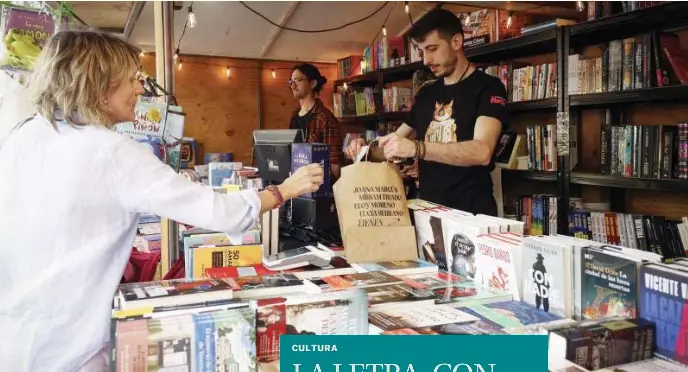 LA LETRA, CON UN BUEN DÍA DEL LIBRO ENTRA