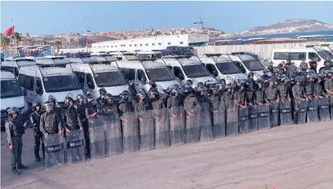 TENSIÓN EN LA FRONTERA DE CEUTA