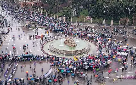 FRACASO DE PARTICIPACIÓN EN LAS MARCHAS DEL 8M