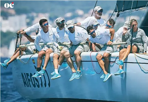 EL REY, EN LA REGATA MÁS PRESTIGIOSA DEL MEDITERRÁNEO