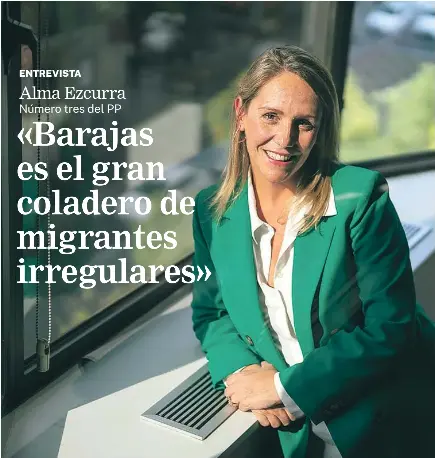 «BARAJAS ES EL GRAN COLADERO DE MIGRANTES IRREGULARES»