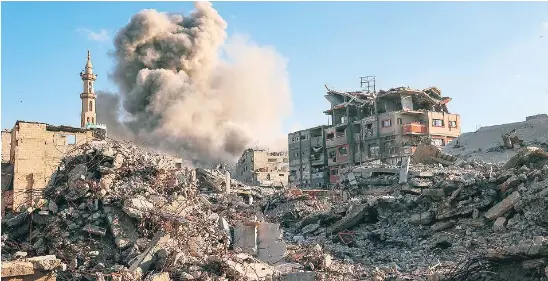 LA TREGUA DE GAZA PENDE DE UN HILO