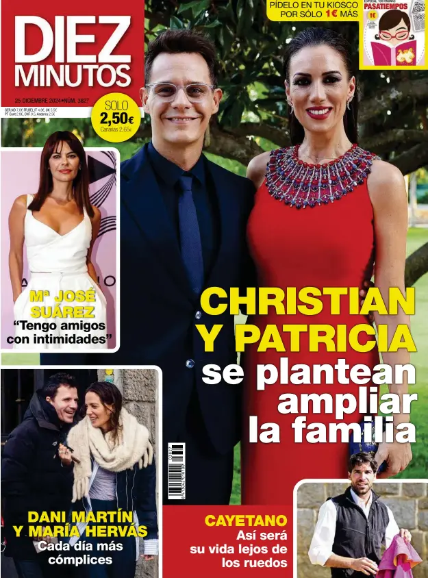 CHRISTIAN Y PATRICIA SE PLANTEAN AMPLIAR LA FAMILIA