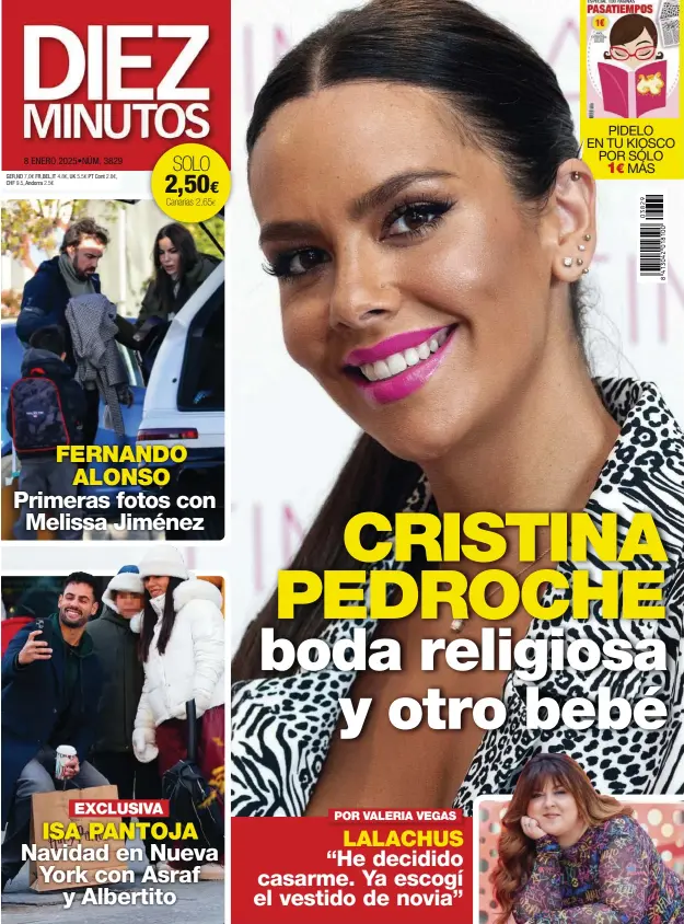 CRISTINA PEDROCHE BODA RELIGIOSA Y OTRO BEBÉ