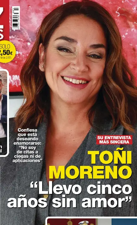 TOÑI MORENO “LLEVO CINCO AÑOS SIN AMOR”