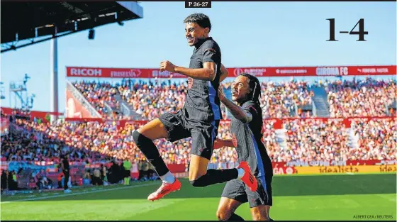 UN BARÇA IMPARABLE S’IMPOSA AL GIRONA