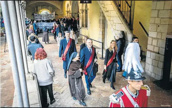 LES CLARISSES DE PEDRALBES S’ACOMIADEN DE BARCELONA