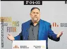 JUNQUERAS ALLARGA LA MÀ A JUNTS PER
NEGOCIAR AMB L’ESTAT