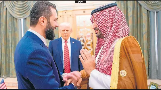 TRUMP NORMALITZA RELACIONS AMB LA NOVA SÍRIA