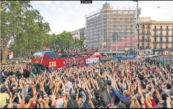 BANY DE MASSES PER ALS CAMPIONS