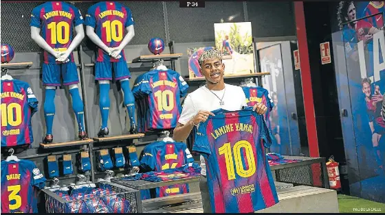 LAMINE YAMAL JA ÉS UN 10