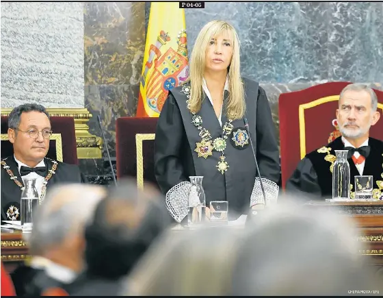 TENSA OBERTURA DE L’ANY JUDICIAL