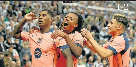 RASHFORD GUIA EL BARÇA A ANGLATERRA