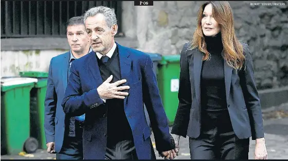 SARKOZY ENTRA A LA PRESÓ