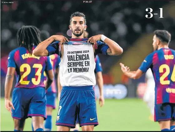 EL BARÇA ES TREU UN PES DE SOBRE