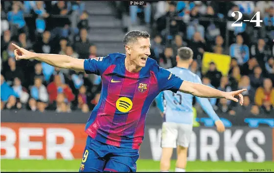 LEWANDOWSKI TORNA A FER SOMIAR EN LA LLIGA