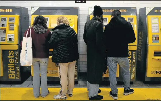 LA PUJADA DEL TRANSPORT ANIRÀ PER ZONES