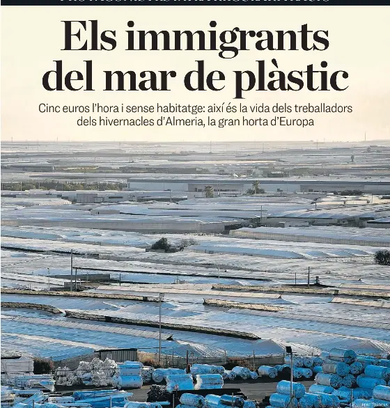 ELS IMMIGRANTS DEL MAR DE PLÀSTIC
