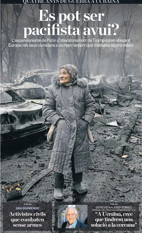 ES POT SER PACIFISTA AVUI?