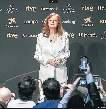 SUSAN SARANDON: «‘SIRAT’ ÉS AL·LUCINANT»