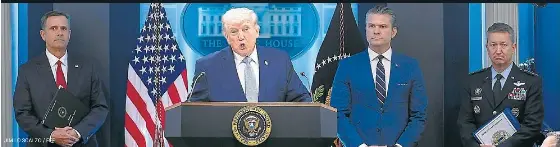 TRUMP PRESENTA EL RESCAT COM UNA GRAN VICTÒRIA MILITAR