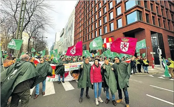 EL CAMPO LEONÉS SE HACE OÍR EN BRUSELAS