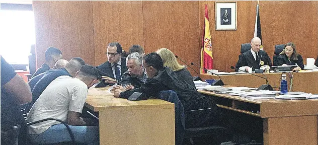 LOS ACUSADOS DE MATAR AL CABO DRIS AMAR CONFIESAN