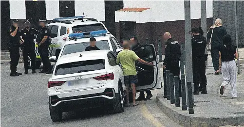 DETENIDO TRAS UN ATROPELLO POR UNA TANGANA
