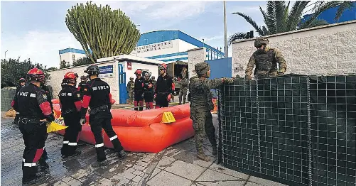 SIMULACRO PARA ESTAR PREPARADOS