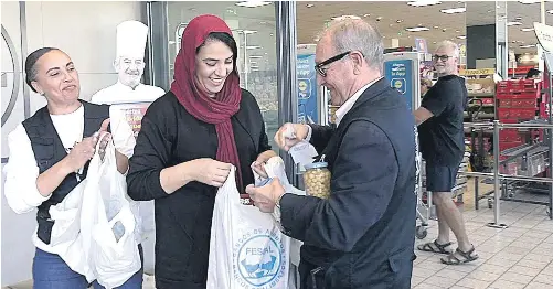 LA SOLIDARIDAD EN FORMA DE ALIMENTOS