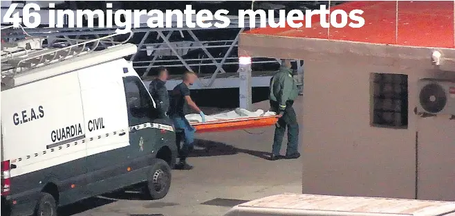 46 INMIGRANTES MUERTOS