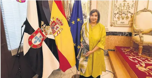 SONY VASHDEV RECIBE EL ‘MARÍA DE EZA’