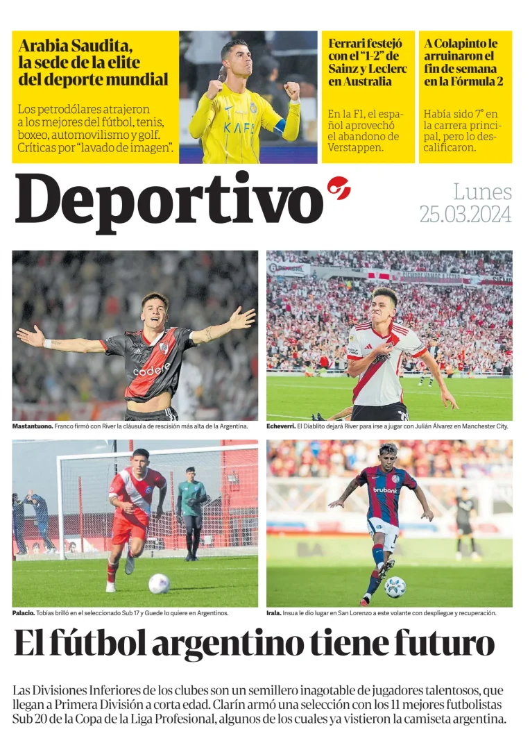 Clarín - Deportivo