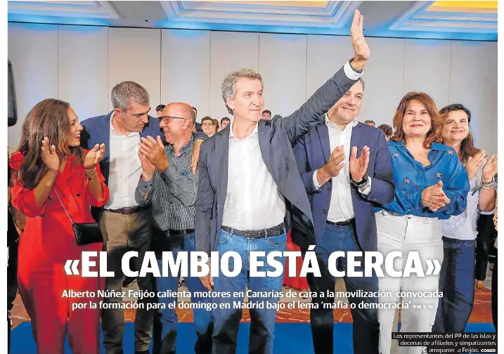 «EL CAMBIO ESTÁ CERCA»