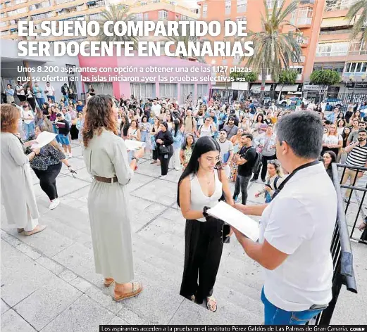 EL SUEÑO COMPARTIDO DE SER DOCENTE EN CANARIAS