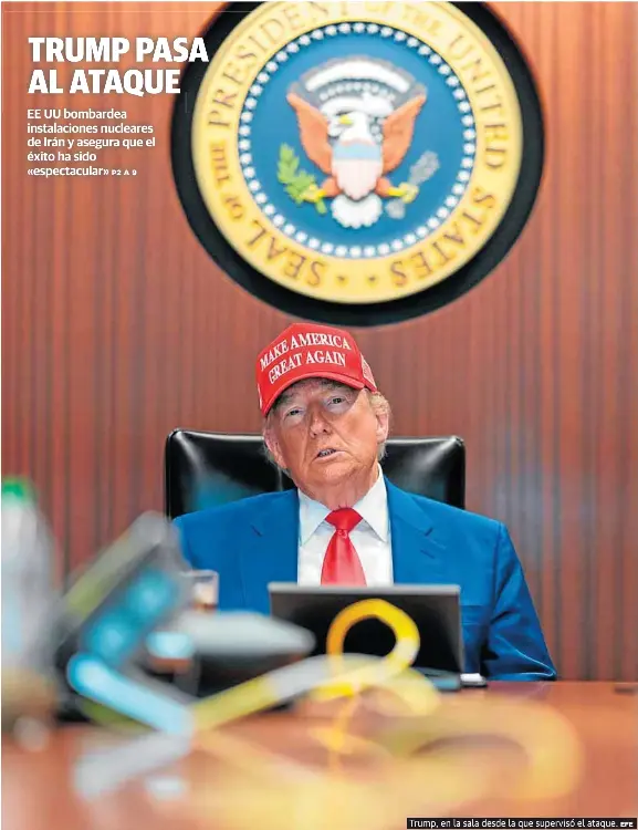 TRUMP PASA AL ATAQUE