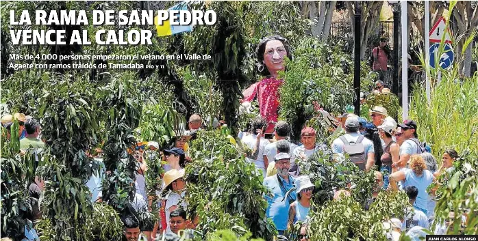 LA RAMA DE SAN PEDRO VENCE AL CALOR