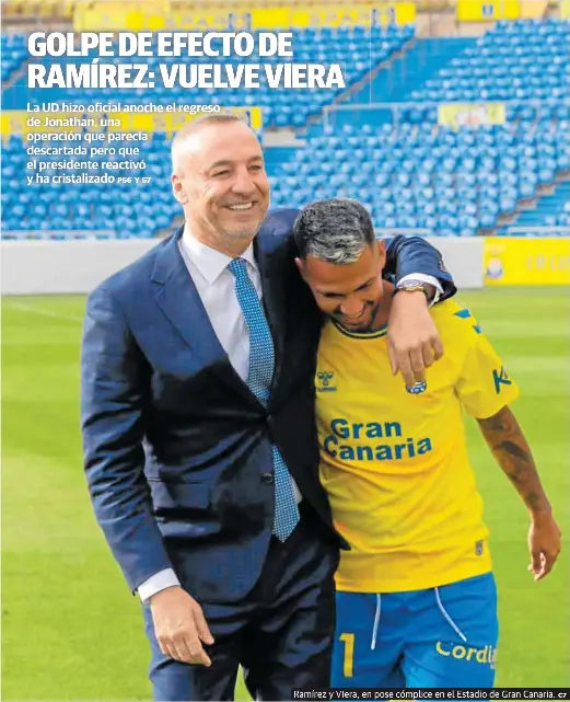 GOLPE DE EFECTO DE RAMÍREZ: VUELVE VIERA