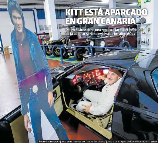 KITT ESTÁ APARCADO EN GRAN CANARIA