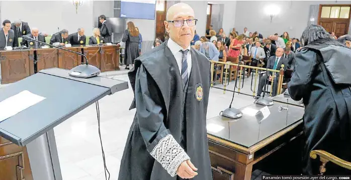 PARRAMÓN TOMA EL MANDO EN LA AUDIENCIA