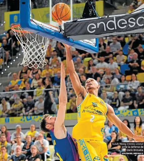 EL GRAN CANARIA SE ATASCA EN EL ARENA