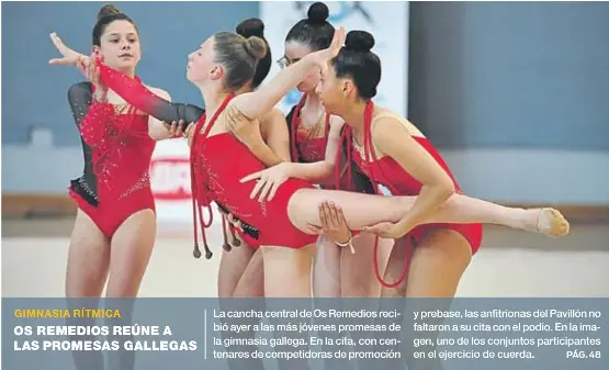 OS REMEDIOS REÚNE A LAS PROMESAS GALLEGAS