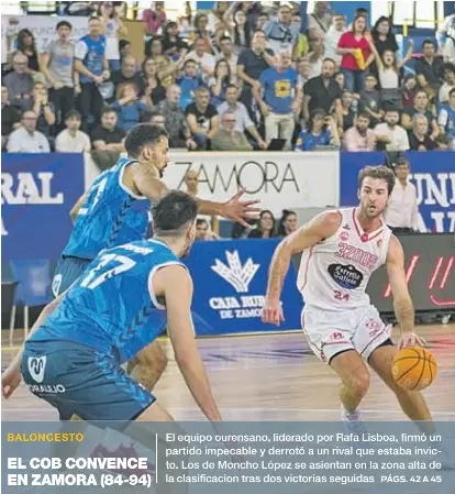 EL COB CONVENCE EN ZAMORA (84-94)